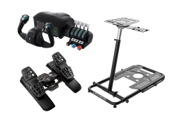 Turtle Beach | VelocityOne Flight + VelocityOne Rudder Pedals + VelocityOne Stand Bundle