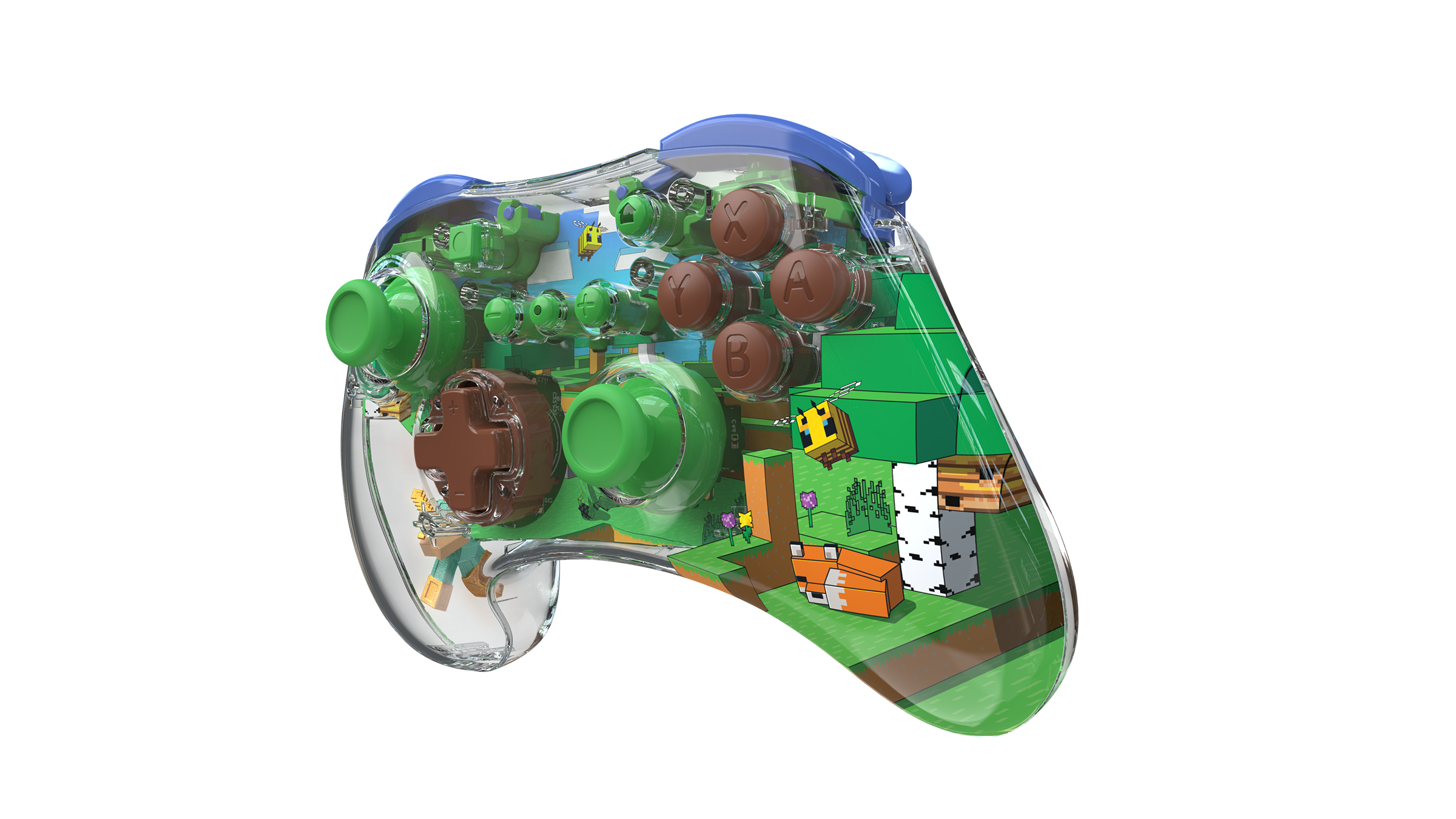 Turtle Beach | PDP REALMz Wireless Gaming Controller: Minecraft Forest Biome | Nintendo Switch - Image 2